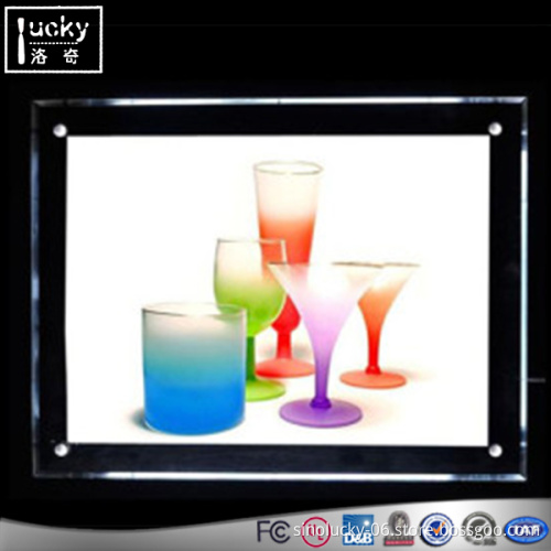 Acrylic Double Sided LED Light Boxes,LED Slim Light Box